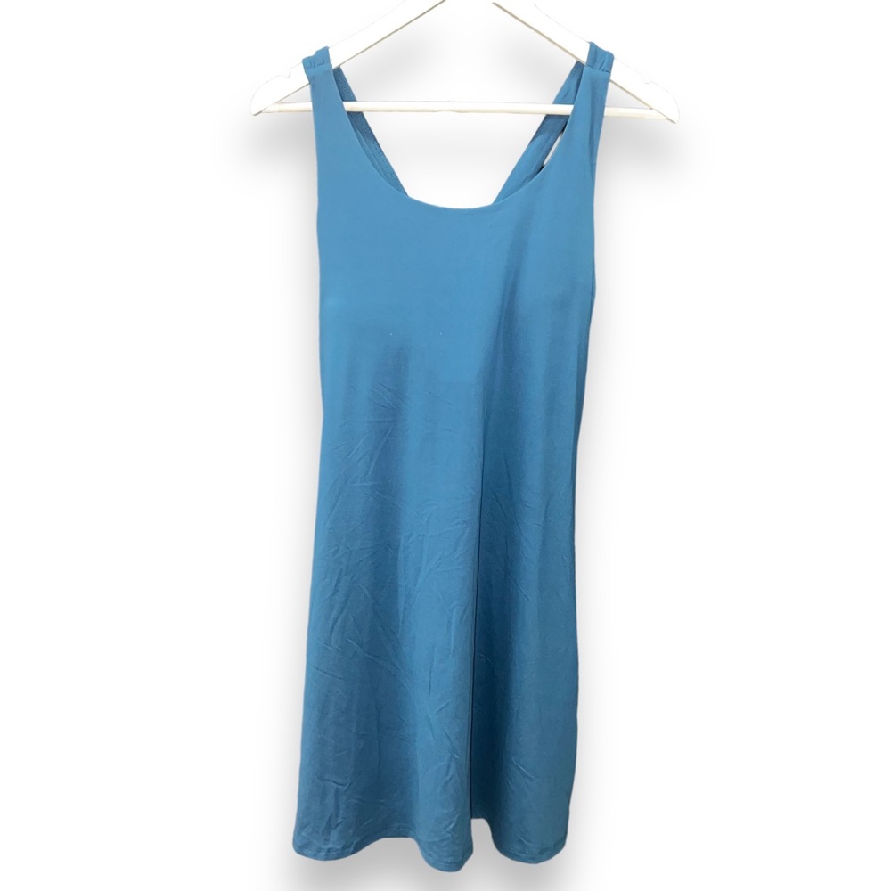 NEW Kyodan Outdoor Blue Active Workout Dress Size XL Criss Cross Strappy Back